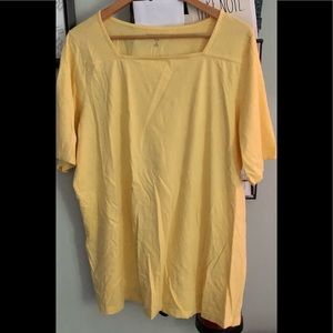 NWOT 3- Woman Within Boat neck Tops 22/24